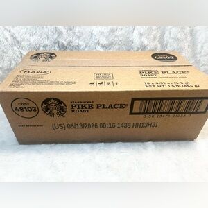 76 Packs Flavia 48103 Starbucks Pike Place Roast Coffee Lavazza
